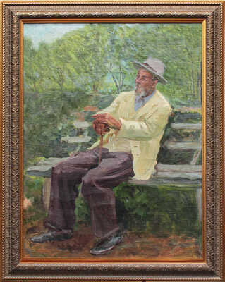 Яновская Ольга Дмитриевна. В парке